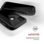 Zizo Apple iPhone X ION Serisi effaf Klf (MIL-STD-810G)-Black