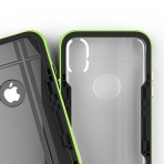 Zizo Apple iPhone X Shock 2.0 Seri Bumper Klf (MIL-STD-810G)-Neon Green Black