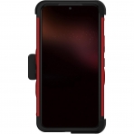 Zizo Bolt Serisi Samsung Galaxy S22 Plus Klf (MIL-STD-810G)-Red/Black