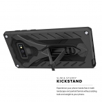 Zizo Galaxy Note 9 Static Serisi Klf (MIL-STD-810G)-Black