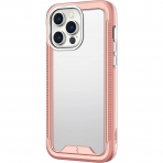 Zizo ION Serisi iPhone 14 Pro Max Klf (MIL-STD-810G)-Rose Gold