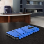 Zizo OnePlus 6T Bolt Serisi Klf (MIL-STD-810G)-Blue