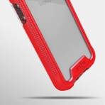 Zizo Samsung Galaxy J7 ION Seri effaf Klf (MIL-STD-810G)-Red