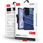 Zizo Samsung Galaxy Note 20 Ultra Bolt Serisi Klf (MIL-STD-810G)-Navy