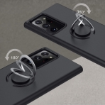 Zizo Samsung Galaxy Note 20 Ultra Revolve Ring Serisi Klf-Black