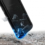 Zizo Samsung Galaxy Note 8 ION Seri effaf Klf (MIL-STD-810G)-Black