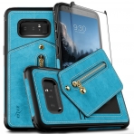 Zizo Samsung Galaxy Note 8 Nebula Kartlkl Klf-Baby Blue Black