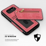 Zizo Samsung Galaxy Note 8 Nebula Kartlkl Klf-Pink Black