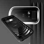 Zizo Samsung Galaxy Note 8 Retro Kartlkl Klf (MIL-STD-810G)-Black