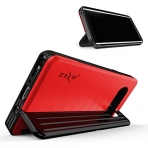 Zizo Samsung Galaxy Note 8 Retro Kartlkl Klf (MIL-STD-810G)-Red