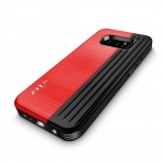 Zizo Samsung Galaxy Note 8 Retro Kartlkl Klf (MIL-STD-810G)-Red