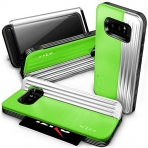 Zizo Samsung Galaxy Note 8 Retro Kartlkl Klf (MIL-STD-810G)-Neon Green