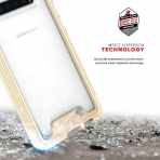 Zizo Samsung Galaxy S10 Ion Serisi Klf (MIL-STD-810G)-Gold