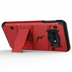 Zizo Samsung Galaxy S10e Bolt Serisi Klf (MIL-STD-810G)-Red