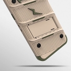 Zizo Samsung Galaxy S8 Plus Bolt Serisi Klf-Desert Tan Camo Green