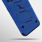 Zizo Samsung Galaxy S8 Plus Bolt Serisi Klf-Blue Black