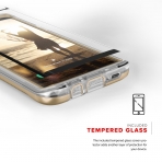 Zizo Samsung Galaxy S9 ION Klf (MIL-STD-810G)-Gold Clear