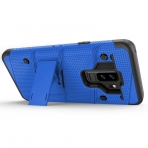 Zizo Samsung Galaxy S9 Plus Bolt Seri Klf (MIL-STD-810G)-Blue Black