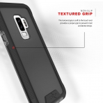Zizo Samsung Galaxy S9 Plus ION K�l�f (MIL-STD-810G)-Black Smoke