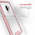 Zizo Samsung Galaxy S9 Plus ION K�l�f (MIL-STD-810G)- Rose Gold Clear