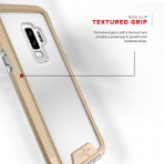 Zizo Samsung Galaxy S9 Plus ION K�l�f (MIL-STD-810G)- Gold Clear