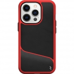 Zizo iPhone 14 Pro Division Serisi Klf (MIL-STD 810G)-Black/Red