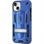 Zizo iPhone 14 Transform Serisi Kickstand Klf (MIL-STD 810G)-Blue/Black