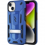 Zizo iPhone 14 Plus Transform Serisi Kickstand Klf (MIL-STD 810G)-Blue/Black