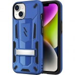 Zizo iPhone 14 Transform Serisi Kickstand Klf (MIL-STD 810G)-Blue/Black