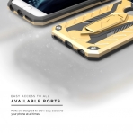 Zizo iPhone 7 Static Series Klf (MIL-STD-810G)-Gold