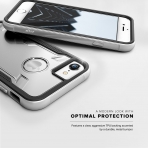 Zizo iPhone 7 Shock Serisi Klf (MIL-STD-810G)-Silver