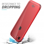 Zizo iPhone 8 ATOM Seri Klf (MIL-STD-810G)-Red