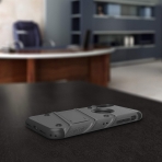 Zizo iPhone XR Bolt Serisi Kickstand Klf (MIL-STD-810G)-Gun Metal
