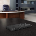 Zizo iPhone XR Bolt Serisi Kickstand Klf (MIL-STD-810G)-Black