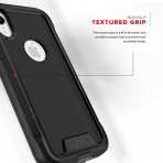 Zizo iPhone XR ION Serisi Klf (MIL-STD-810G)-Black