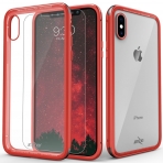 Zizo iPhone XS ATOM Seri Klf (MIL-STD-810G)-Red
