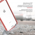 Zizo iPhone XS ATOM Seri Klf (MIL-STD-810G)-Red