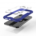 Zizo iPhone XS Proton 2.0 Klf (MIL-STD-810G)-Blue-Clear