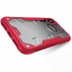 Zizo iPhone XS Proton 2.0 Klf (MIL-STD-810G)-Red-Clear