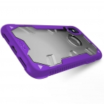 Zizo iPhone X Proton 2.0 Klf (MIL-STD-810G)-Purple-Clear