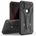 Zizo iPhone XS Max Static Serisi Klf (MIL-STD-810G)-Black