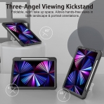 ZoneFoker Standl iPad Air Klf (10.9 in)(4. Nesil)-Black