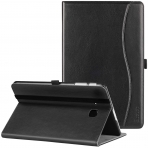 Ztotop Galaxy Tab E Deri Stand Klf (9.6 in)-Black