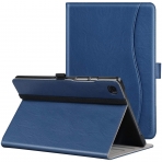 ZtotopCase Deri Standl Galaxy Tab A7 Klf (10.4 in)-Blue