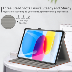 Ztotop Apple iPad A16 Deri Klf (11 in)-Brown