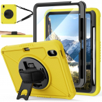 Ztotop Apple iPad A16 Rotating Klf (11 in)-Yellow