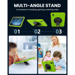 Ztotop Apple iPad A16 Rotating Klf (11 in)-Green