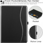 Ztotop Deri iPad Pro M4 Klf (11 in)-Black