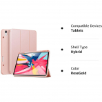 Ztotop Standl iPad Air Klf (13 in)-Rose Gold