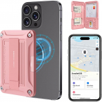 Ztotop Manyetik Kart Tutucu (Find My)-Pink